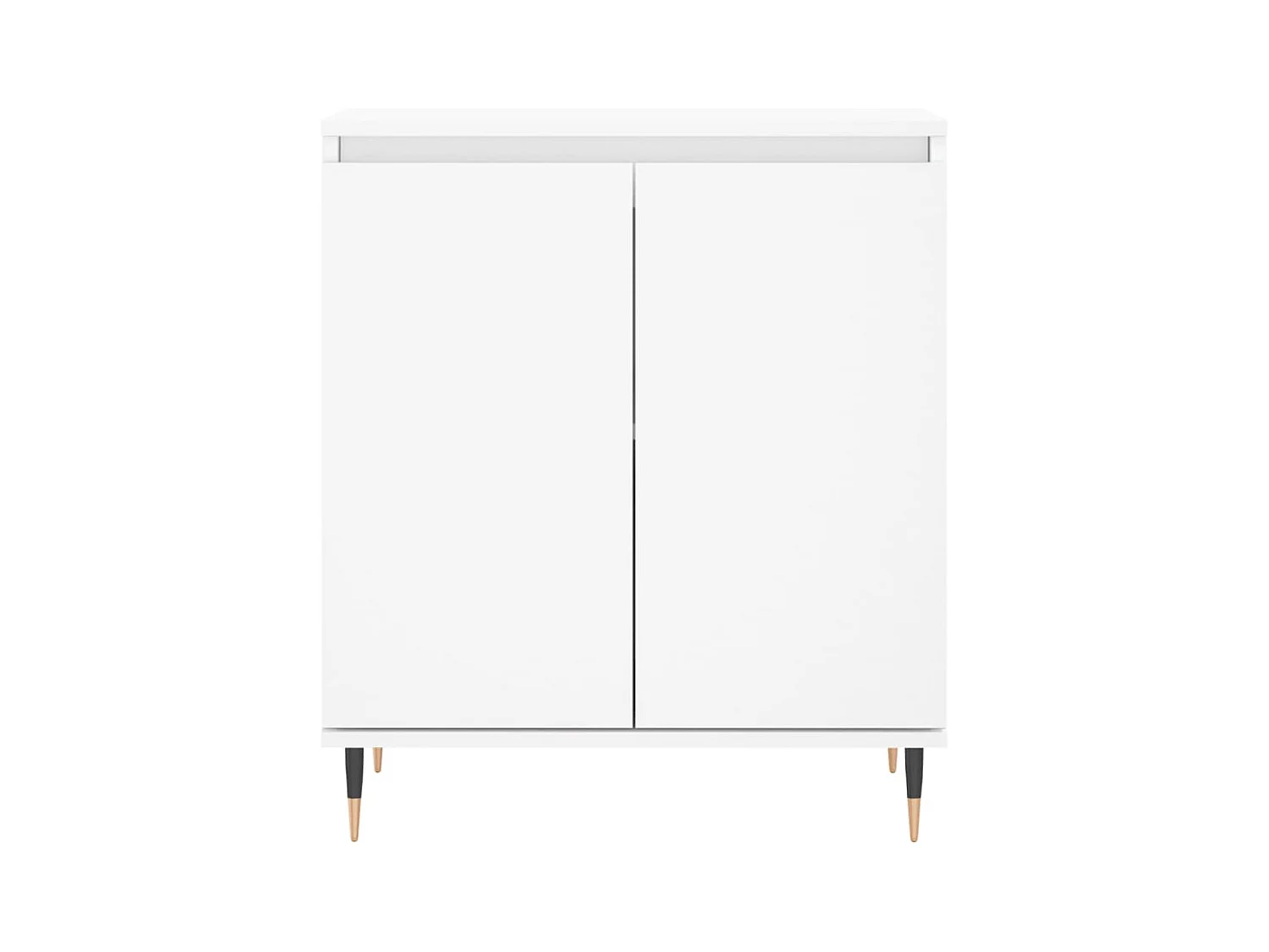 Credenza bianca 60x35x70 cm in legno ingegnerizzato