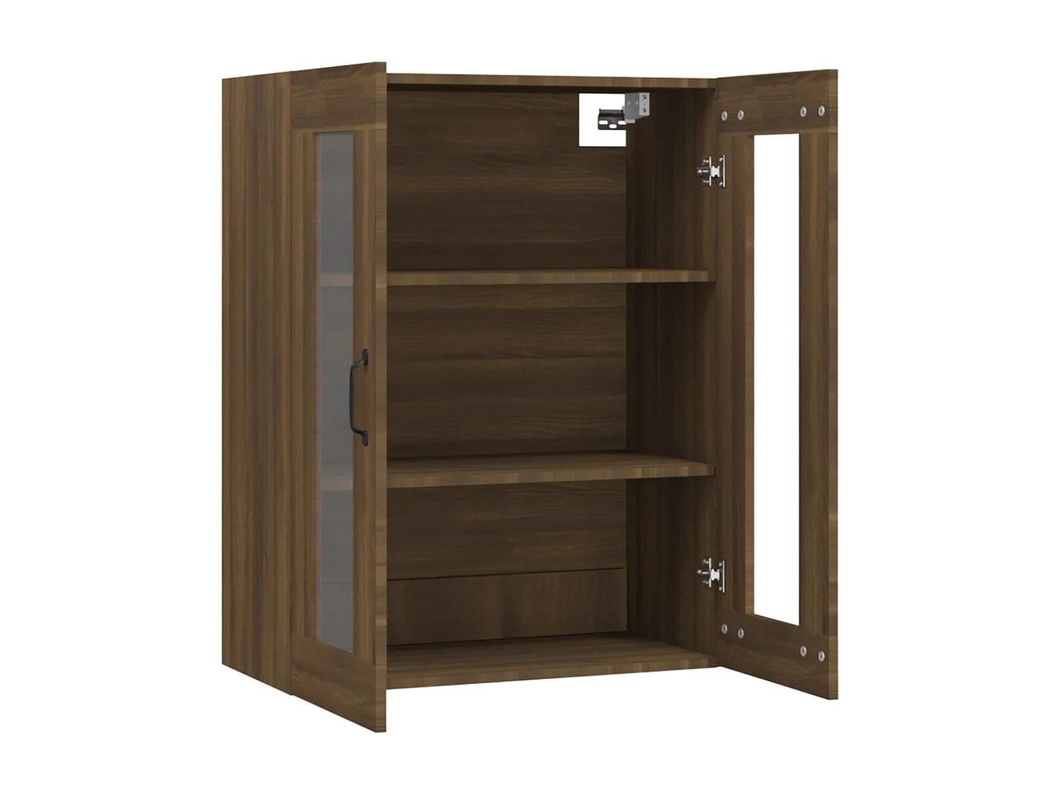 Armoire murale suspendue Chêne marron 69,5x34x90 cm