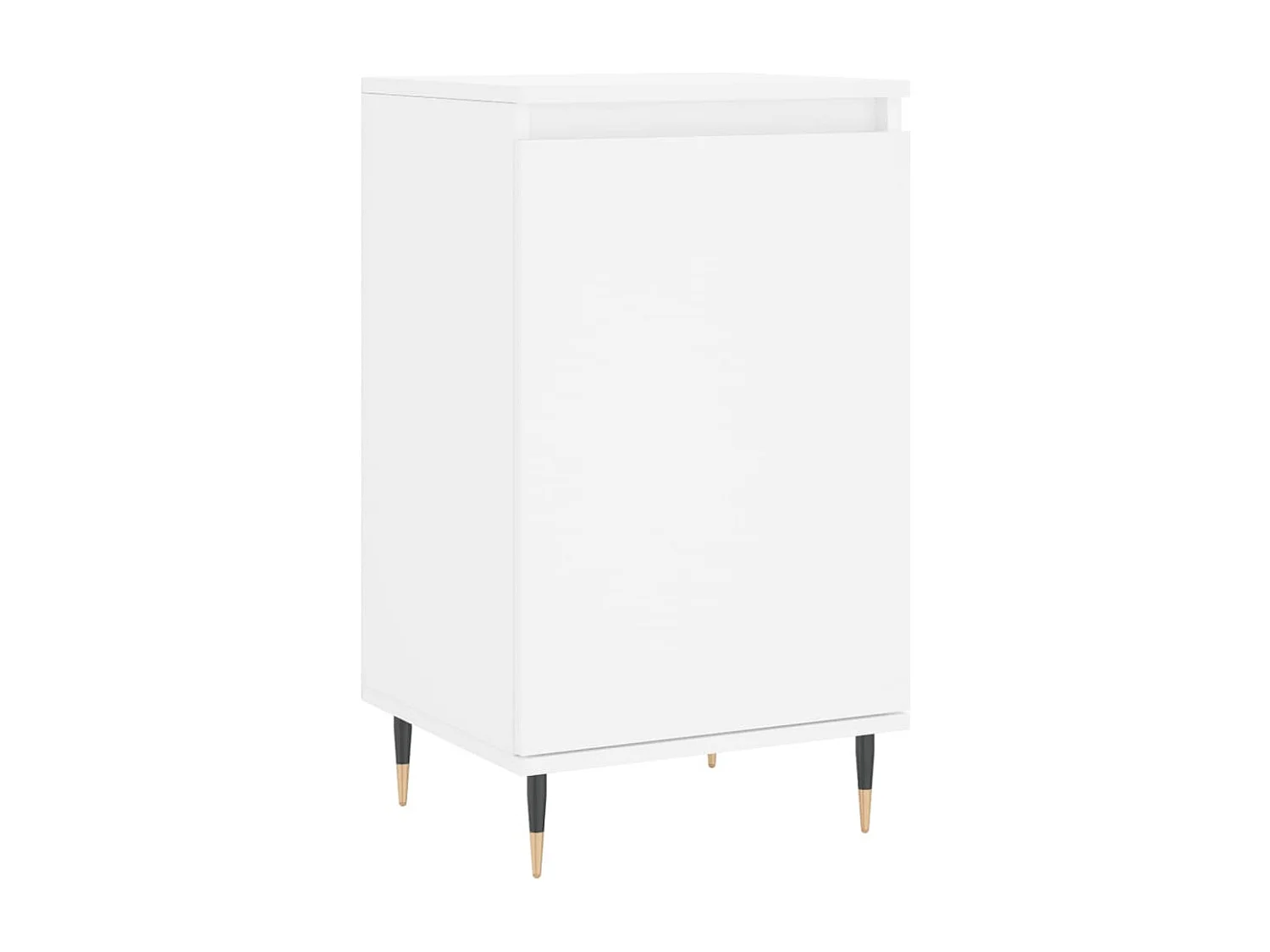 Buffet blanc 40x35x70 cm bois d’ingénierie