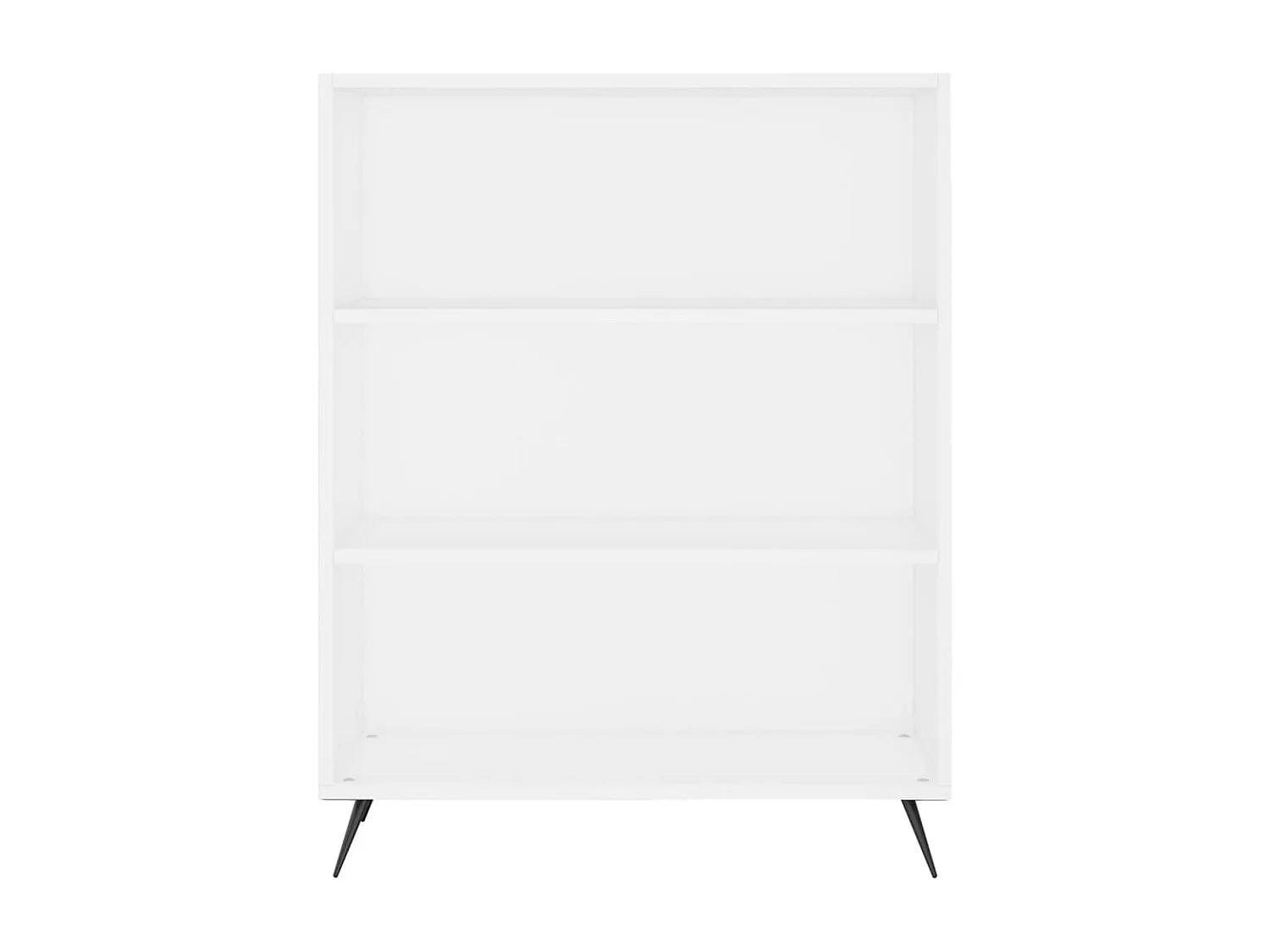 Buffet haut Blanc 69,5x34x180 cm Bois d'ingénierie