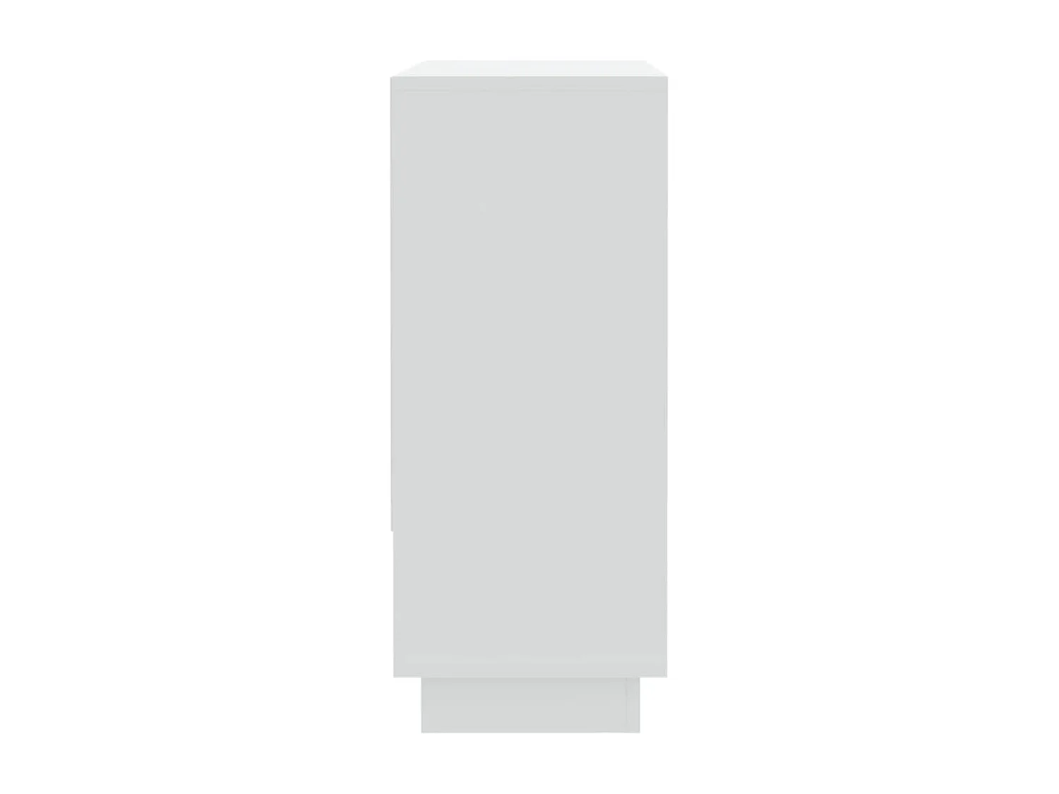 Buffet Blanc 97x31x75 cm Bois d'ingénierie