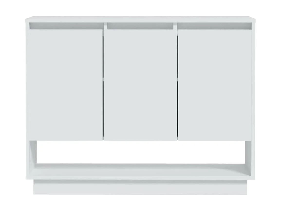 Buffet Blanc 97x31x75 cm Bois d'ingénierie