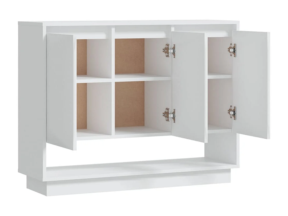 Buffet Blanc 97x31x75 cm Bois d'ingénierie