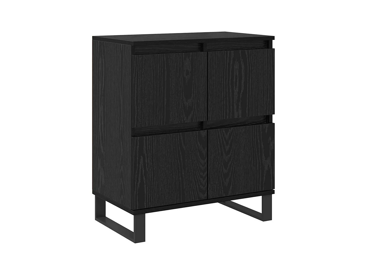 Buffets 3 pcs Chêne noir 180 x 35 x 70 cm Bois d'ingénierie