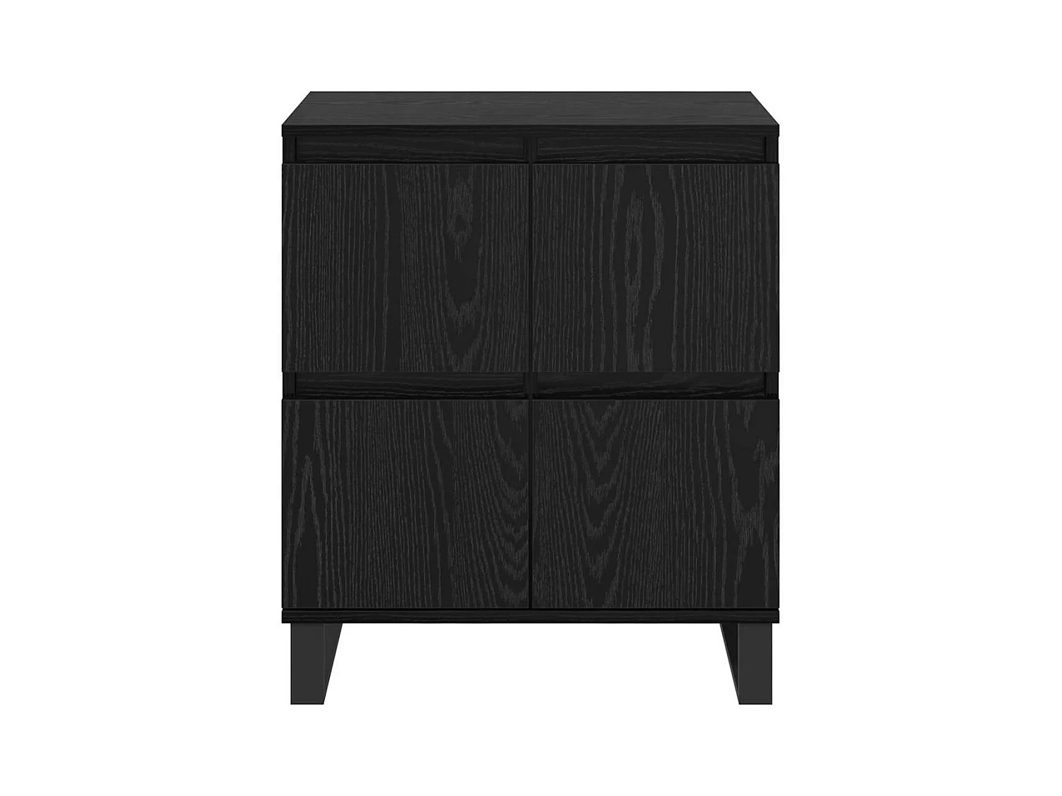 Buffets 3 pcs Chêne noir 180 x 35 x 70 cm Bois d'ingénierie