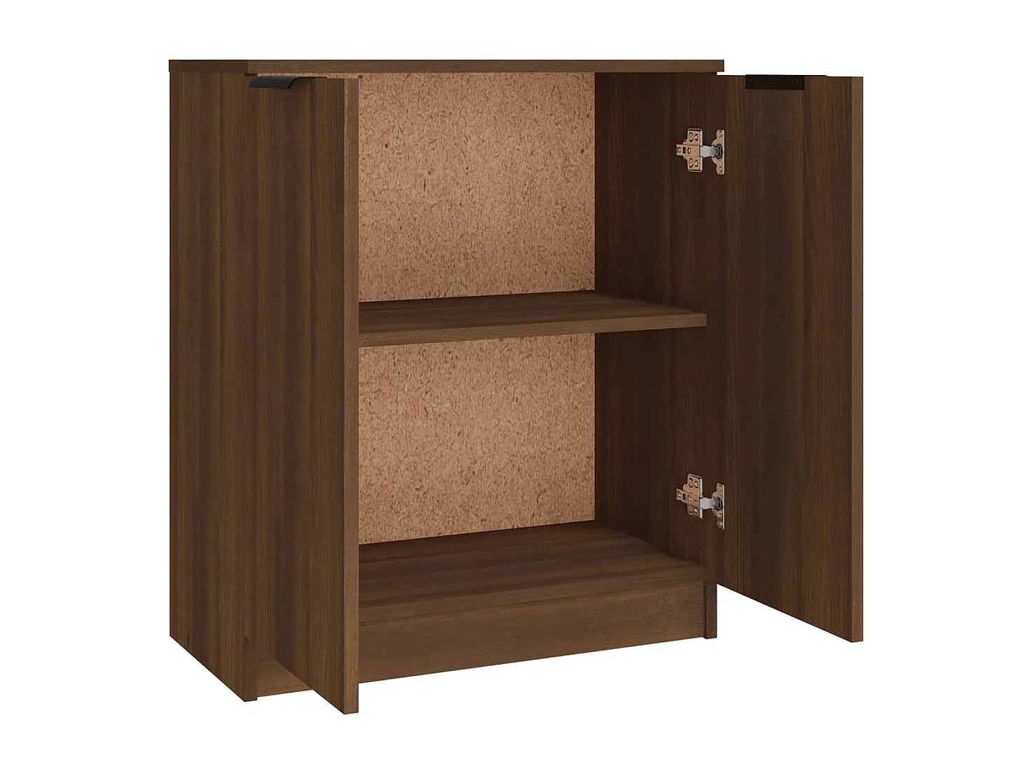 3-delige dressoirs Bruin eiken Bewerkt hout