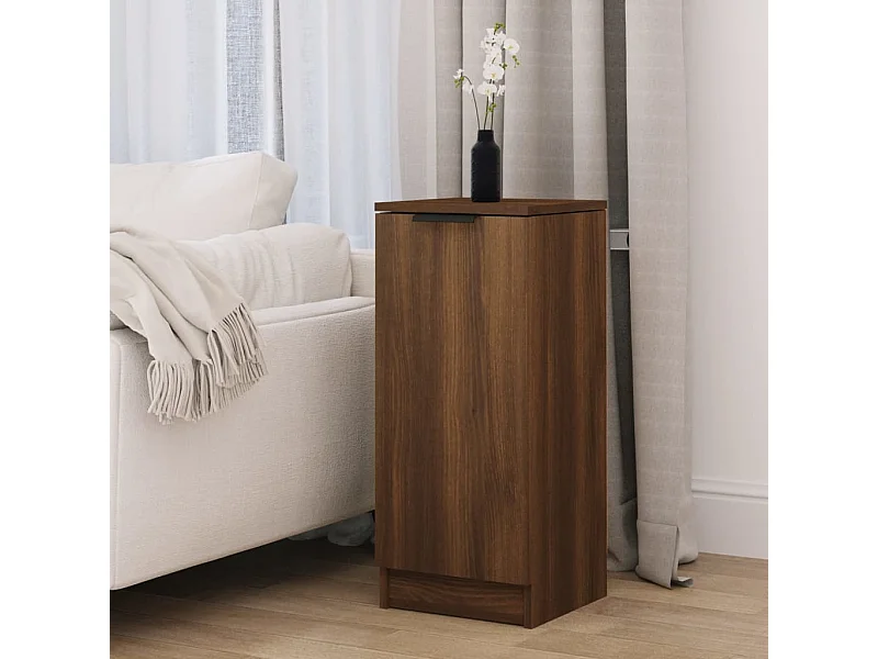 Buffet Chêne marron 30x30x70 cm Bois d'ingénierie