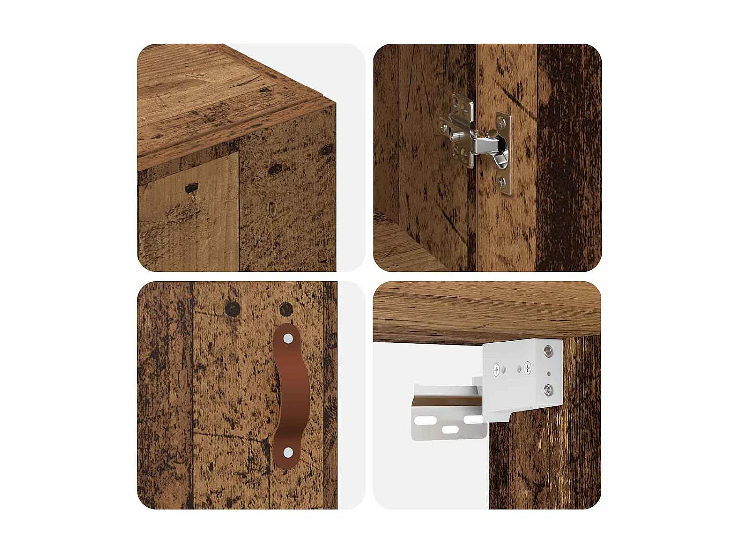 Pensile marrone 69,5 x 34 x 90 cm Legno ingegnerizzato