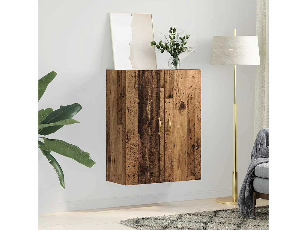 Mobile a parete Legno antico 69,5 x 34 x 90 cm Legno ingegnerizzato