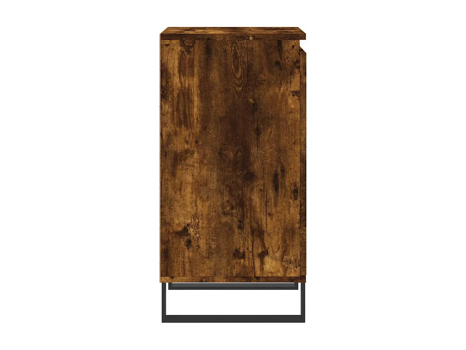 Buffet chêne fumé 40x35x70 cm bois d'ingénierie