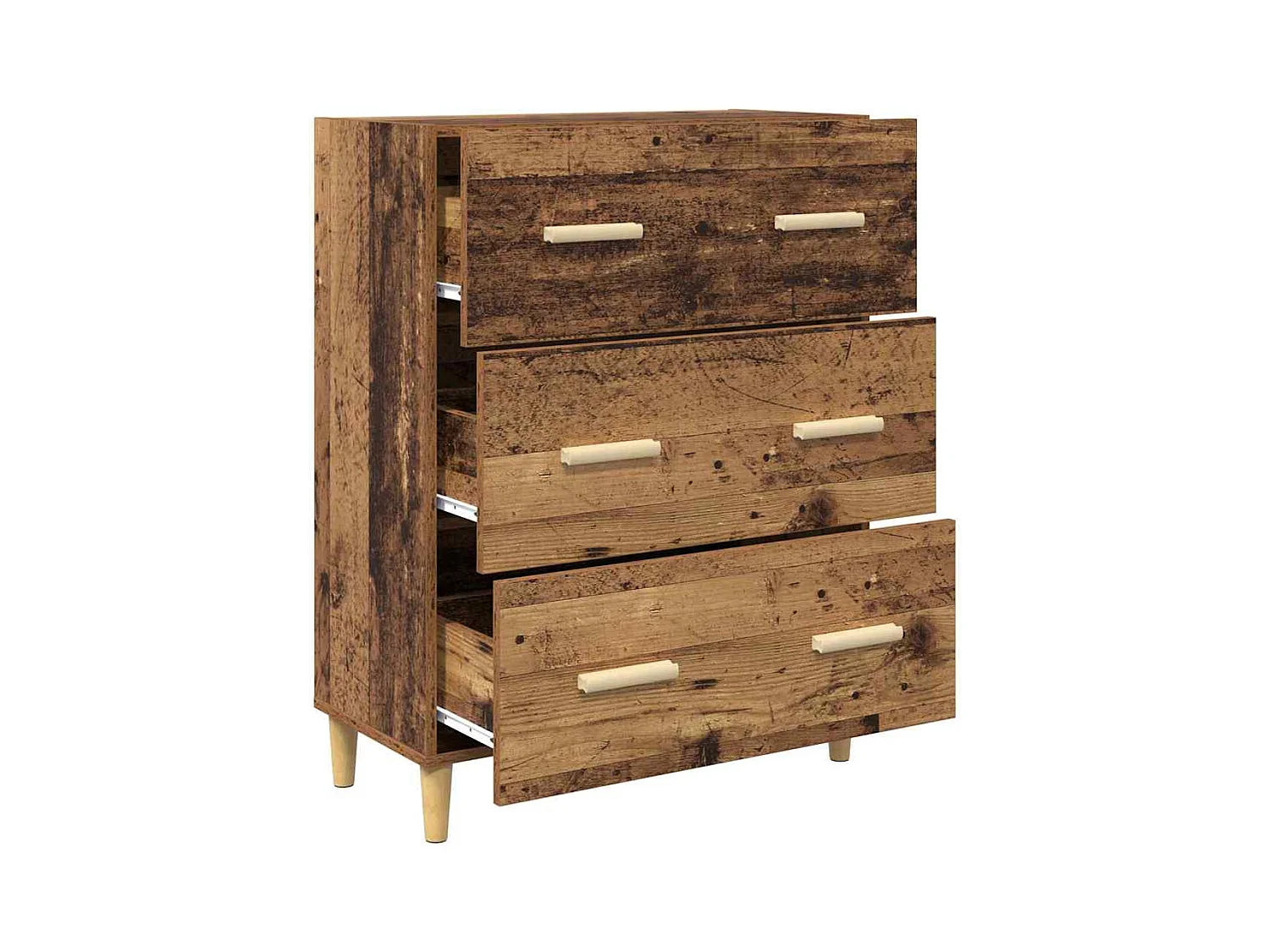 Buffet Bois ancien 34 x 69.5 x 90 cm Bois d'ingénierie