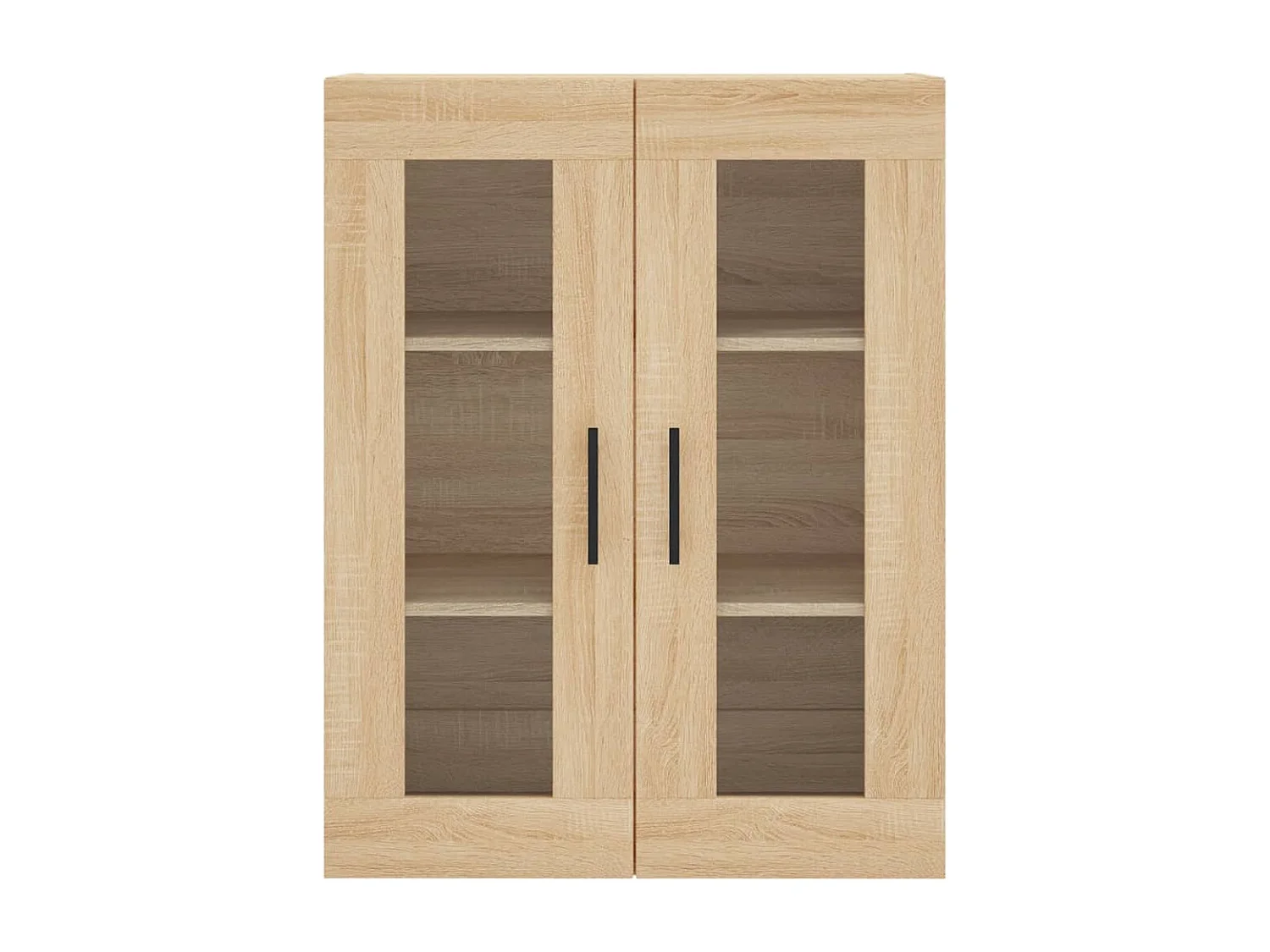 Hoog dressoir Sonoma eiken 69,5x34x180 cm Technisch hout
