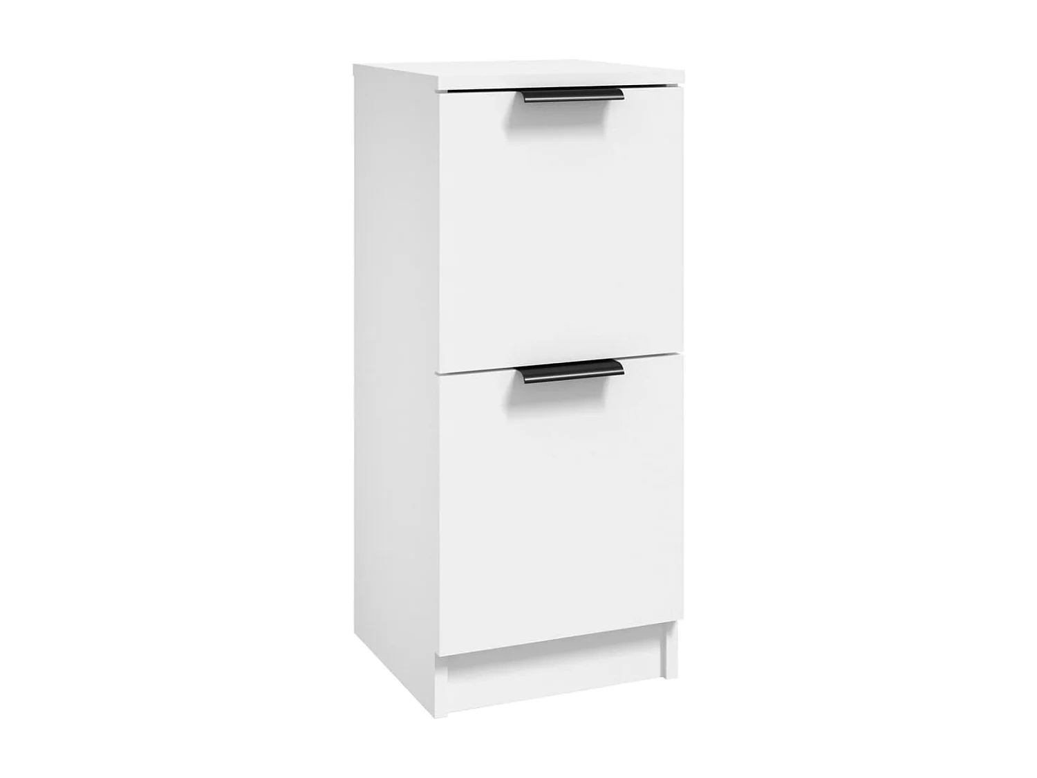 Buffet Blanc 30x30x70 cm Bois d'ingénierie