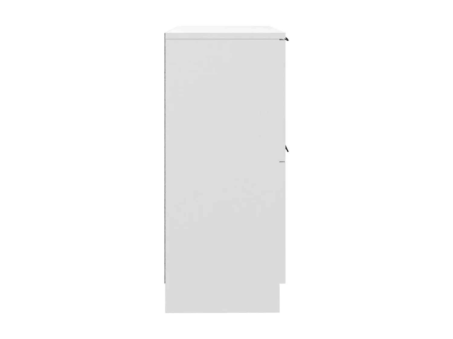 Buffet Blanc 30x30x70 cm Bois d'ingénierie