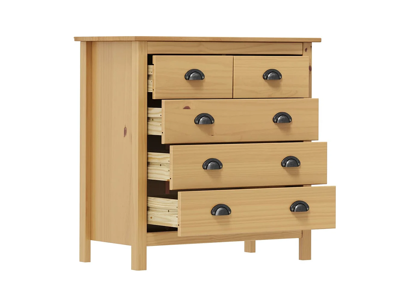 Buffet Hill 79x40x80 cm Bois de pin solide