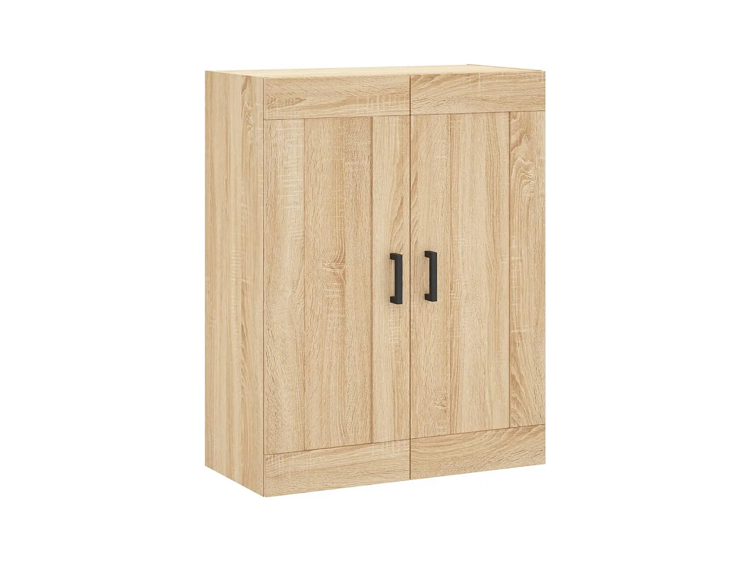Hoog dressoir Sonoma eiken 69,5x34x180 cm Technisch hout
