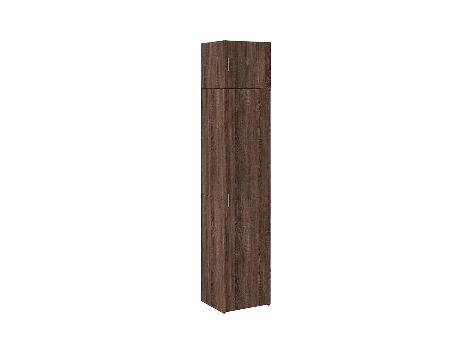 Mueble de almacenaje Slim roble marrón 45x42,5x225 cm