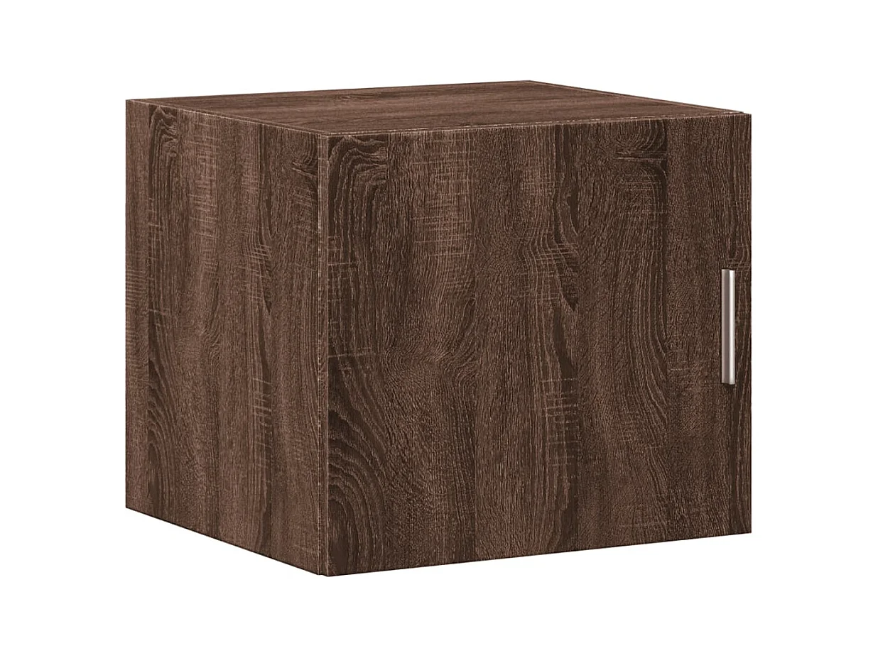 Mueble de almacenaje Slim roble marrón 45x42,5x225 cm