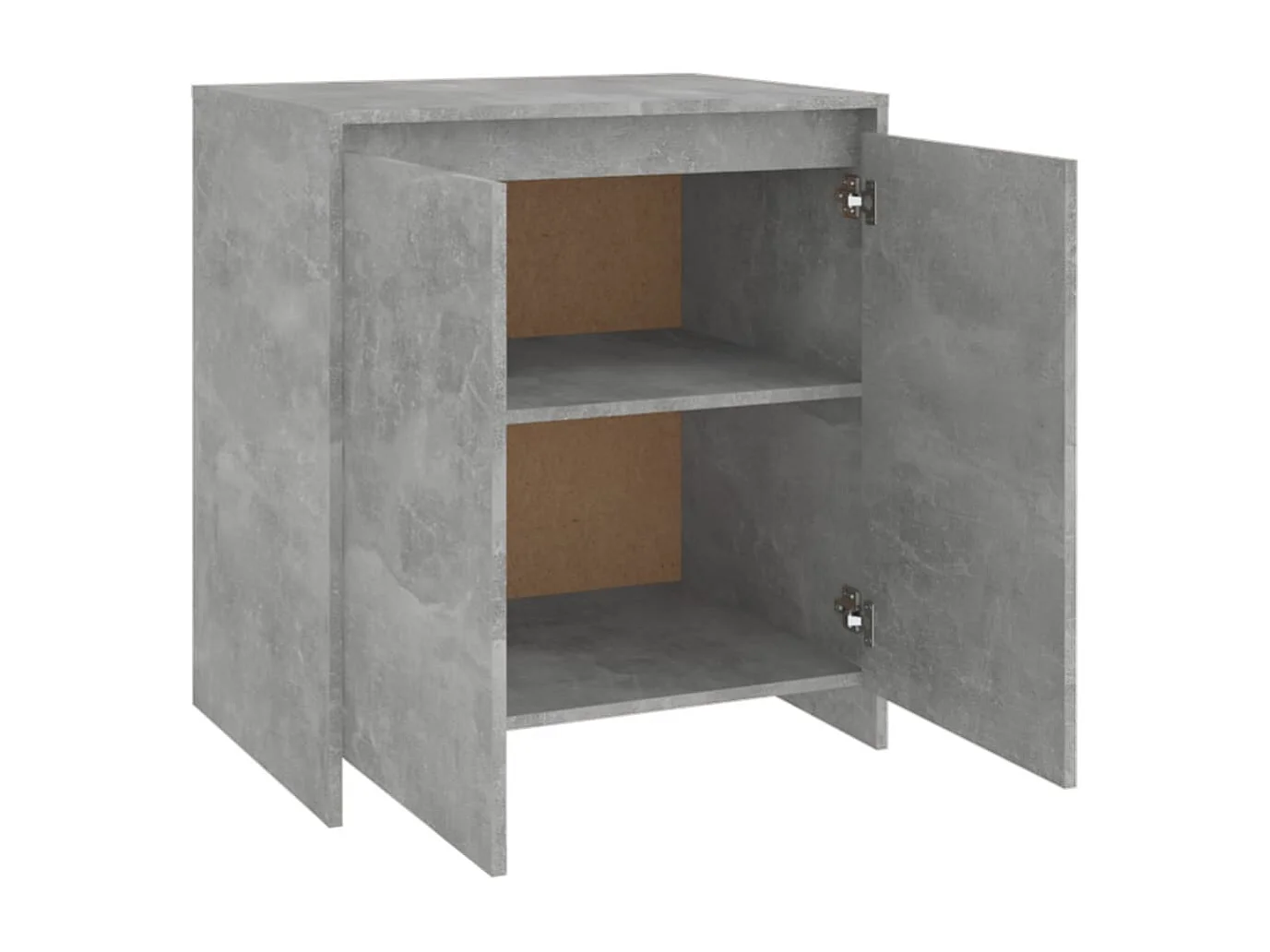 Buffet Gris béton 70x41x75 cm Bois d'ingénierie