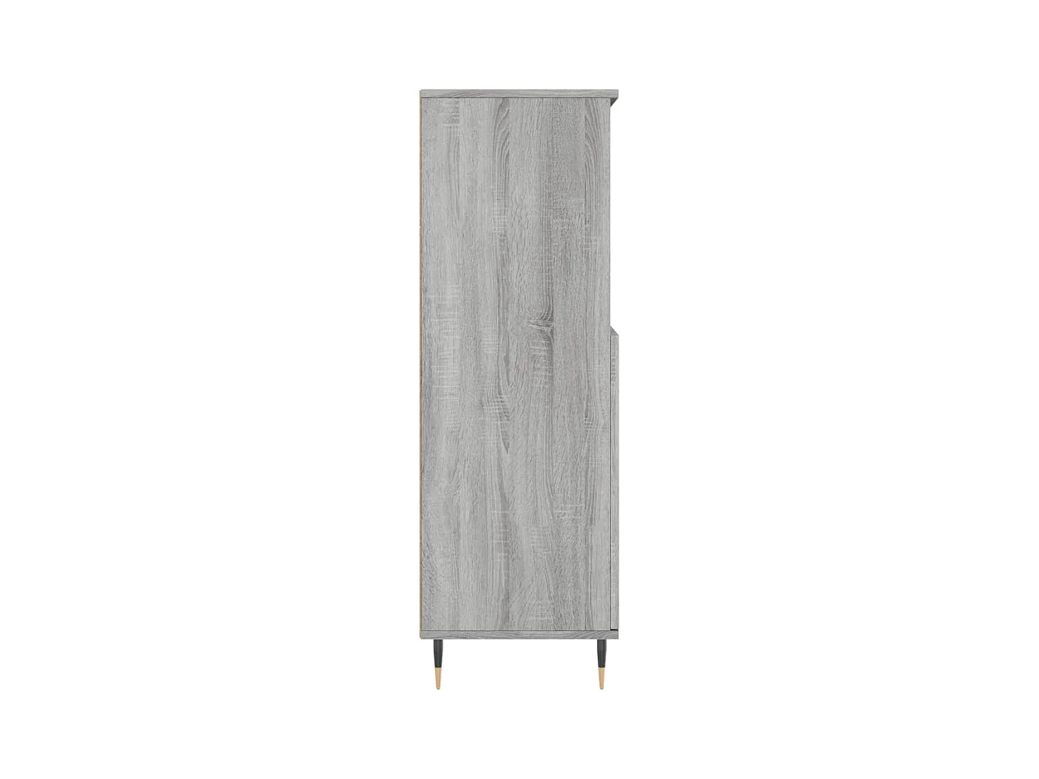 Sonoma hoog dressoir grijs 60x36x110 cm Technisch hout