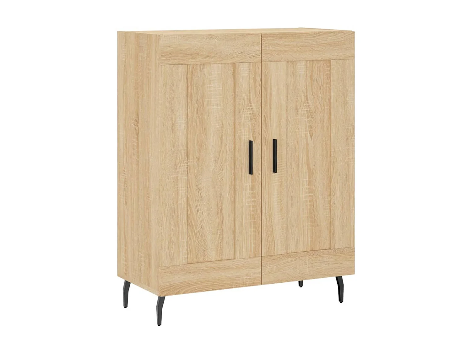 Hoog dressoir Sonoma eiken 69,5x34x180 cm Technisch hout