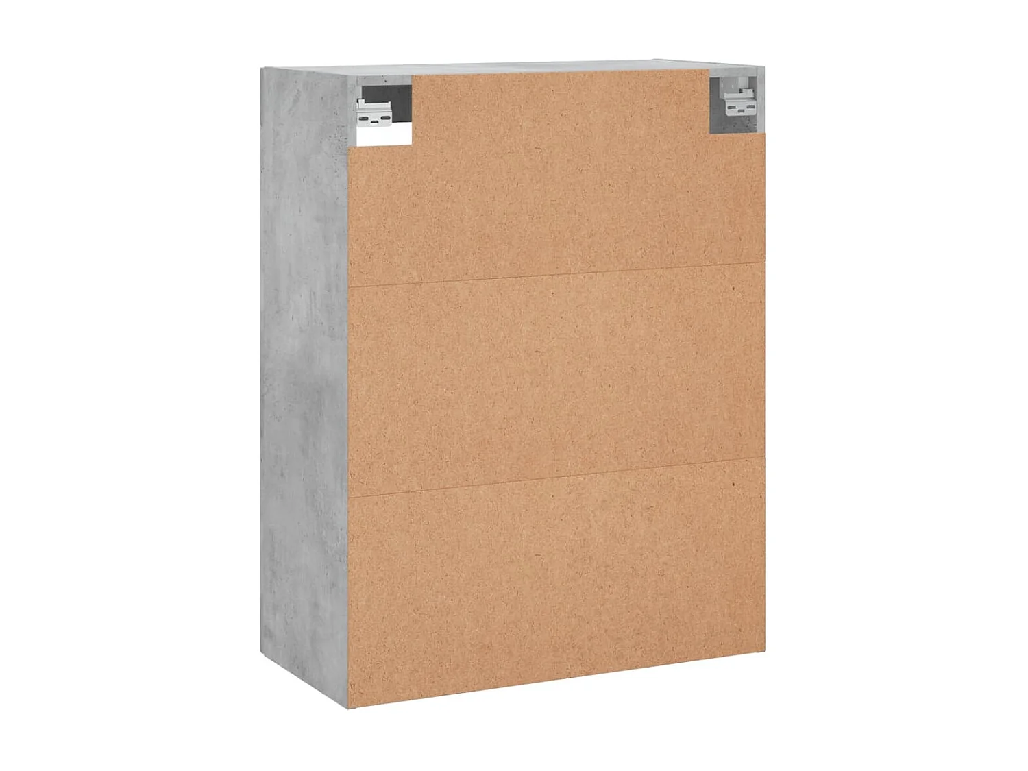 Armoire murale gris béton 69,5x34x90 cm bois d'ingénierie