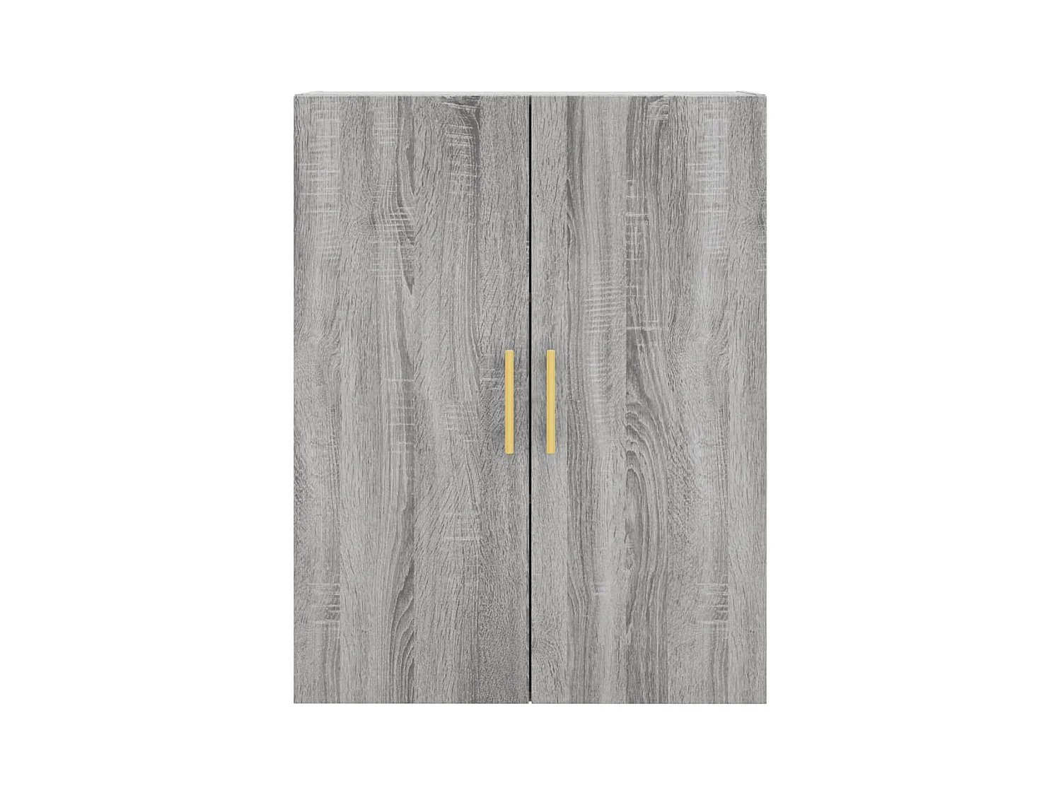 Sonoma hoog dressoir grijs 69,5x34x180 cm Technisch hout