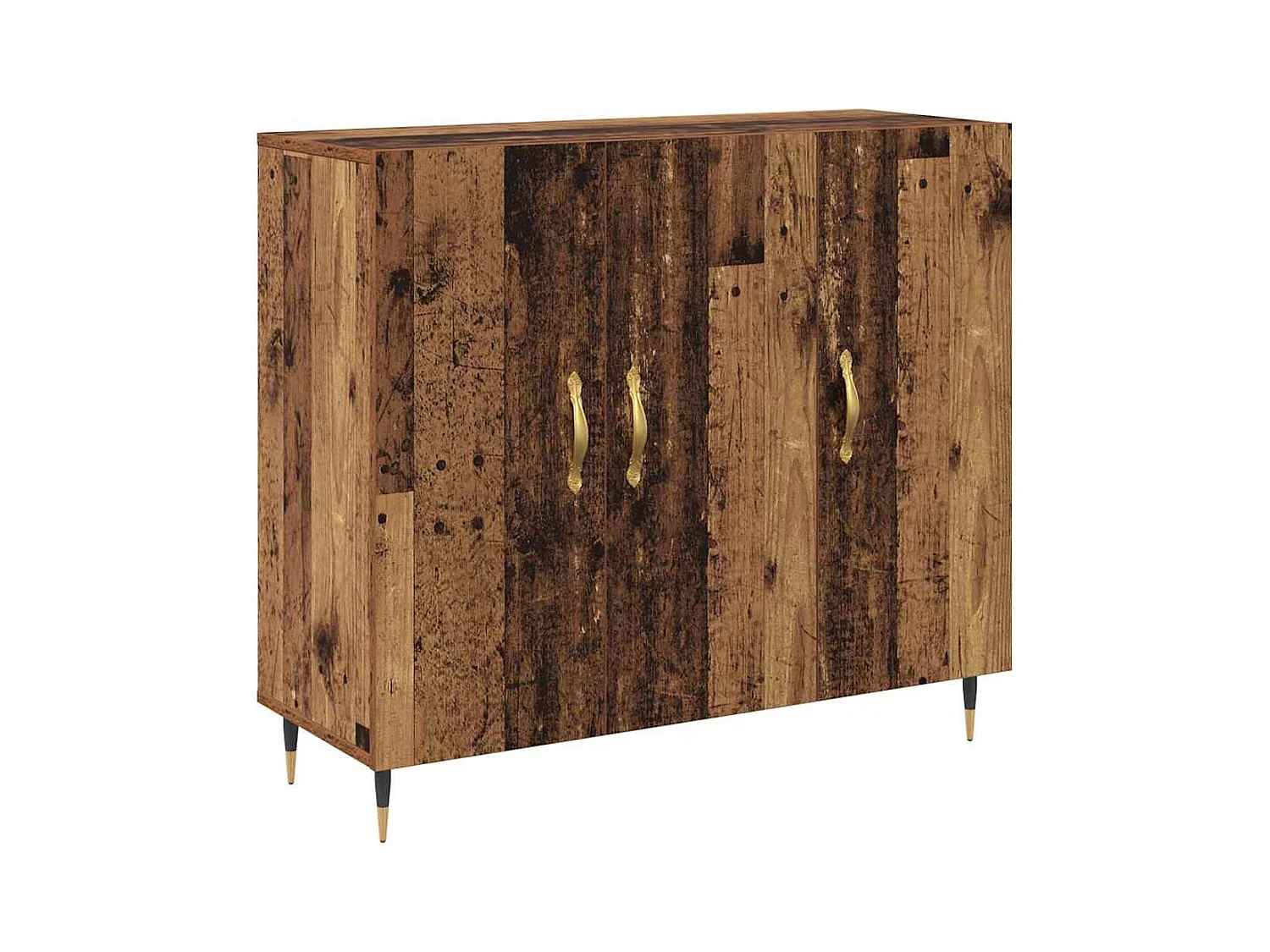 Buffet Marron 90 x 34 x 80 cm Bois d'ingénierie