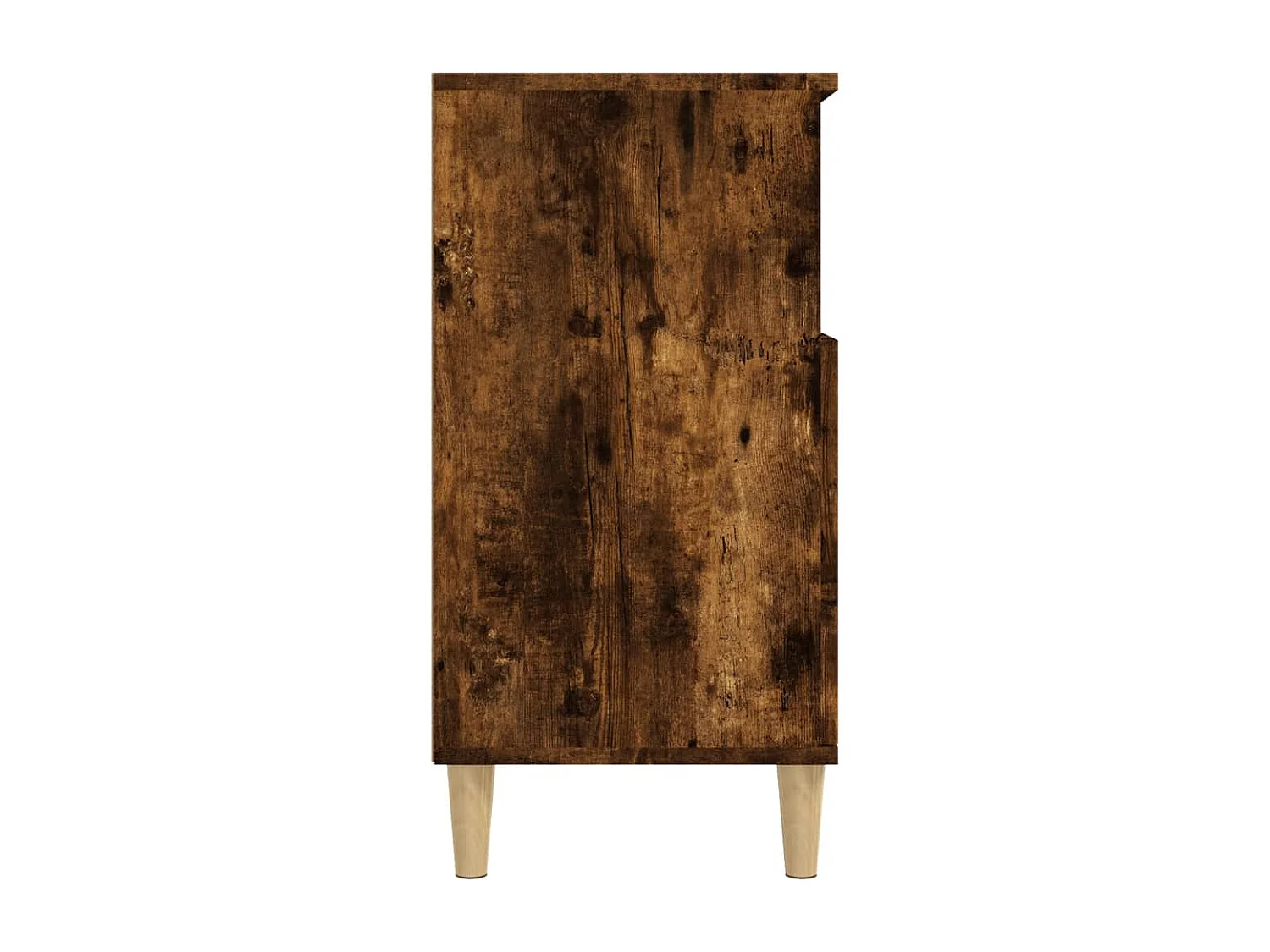 Credenza in rovere affumicato 60x35x70 cm in legno ingegnerizzato