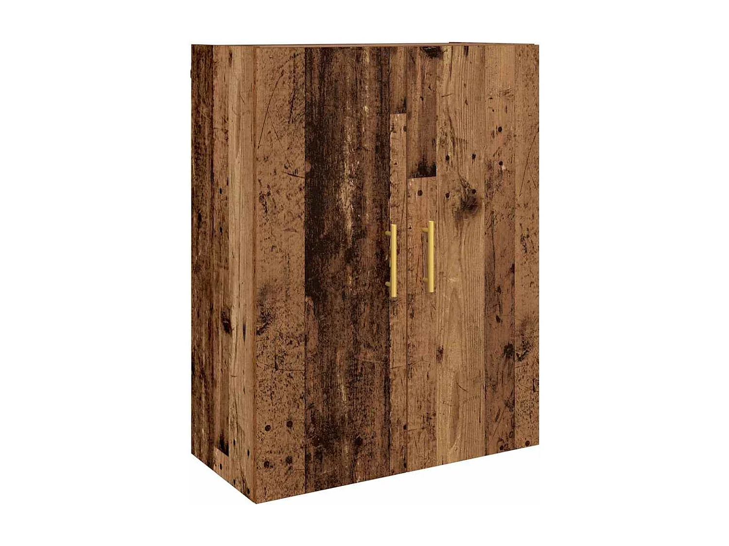 Mobile alto in legno antico 69,5 x 34 x 180 cm in legno ingegnerizzato