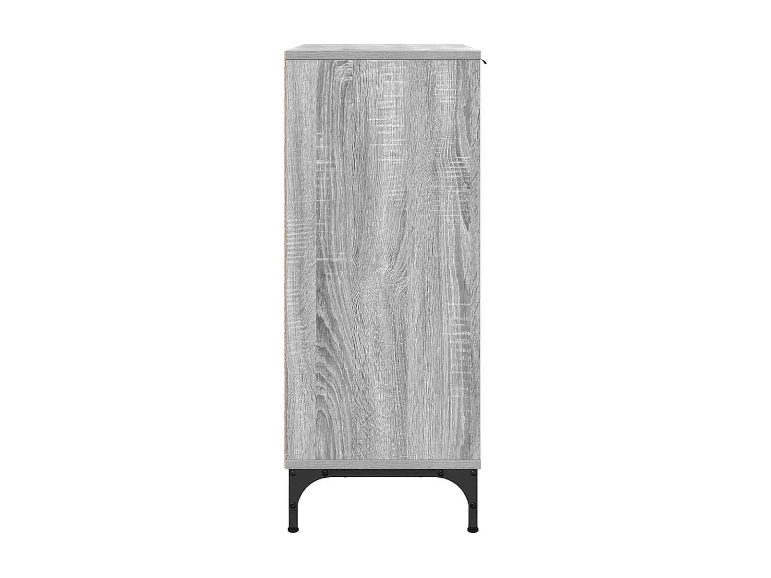Sideboard Sonoma Grau 89,5 x 33 x 82 cm Holzwerkstoff