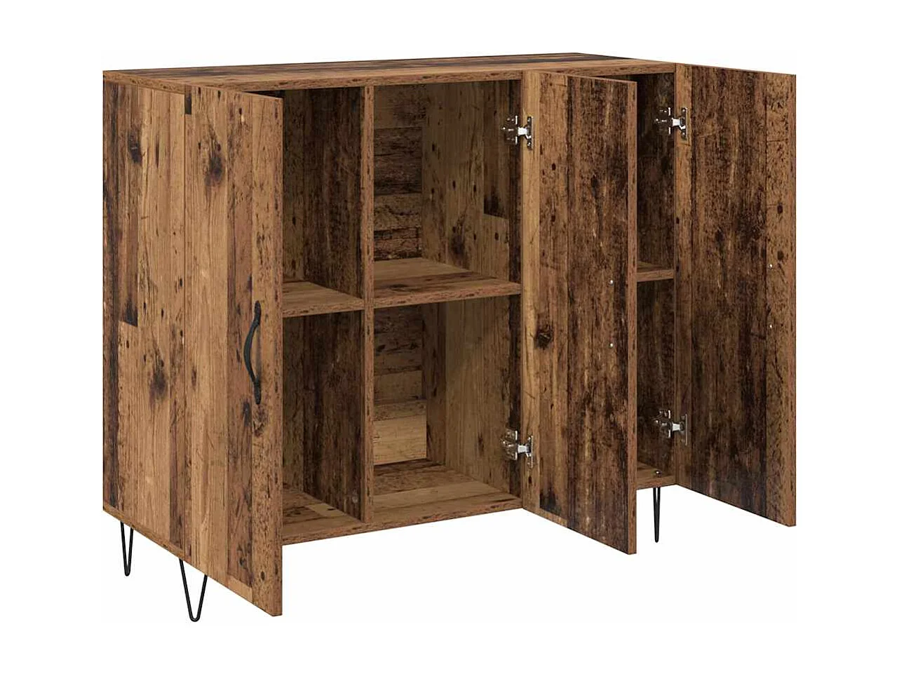 Antiek houten dressoir 90 x 34 x 80 cm Technisch hout