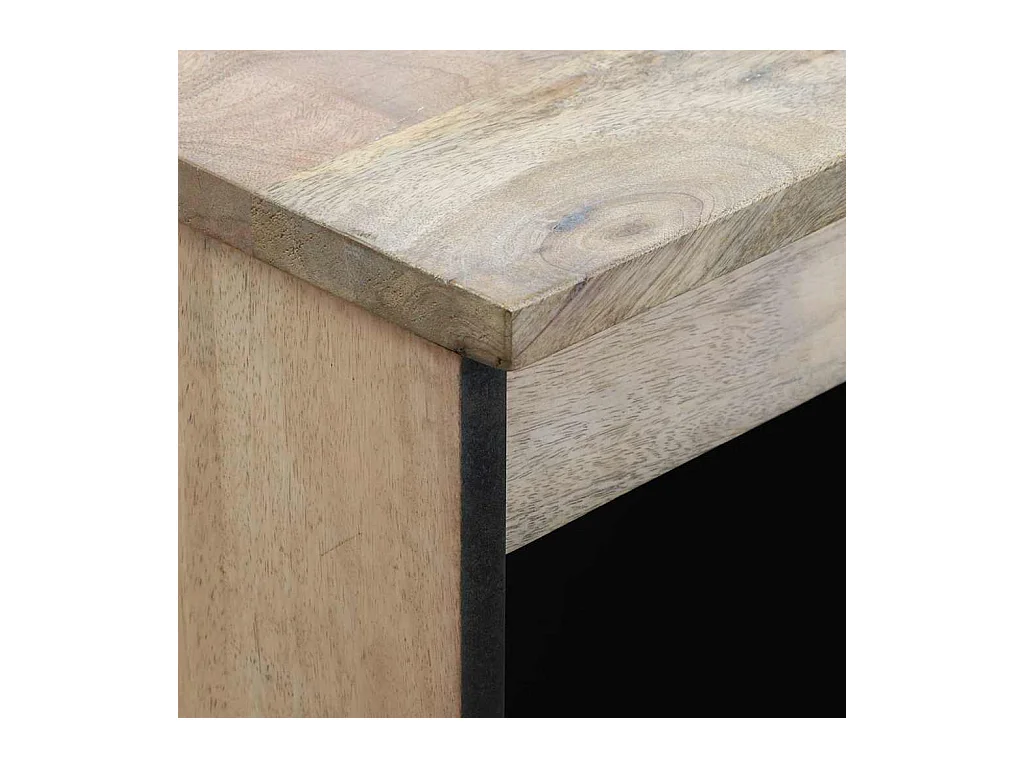 Meubles et étagères de rangement pour médias Blanc et Noir