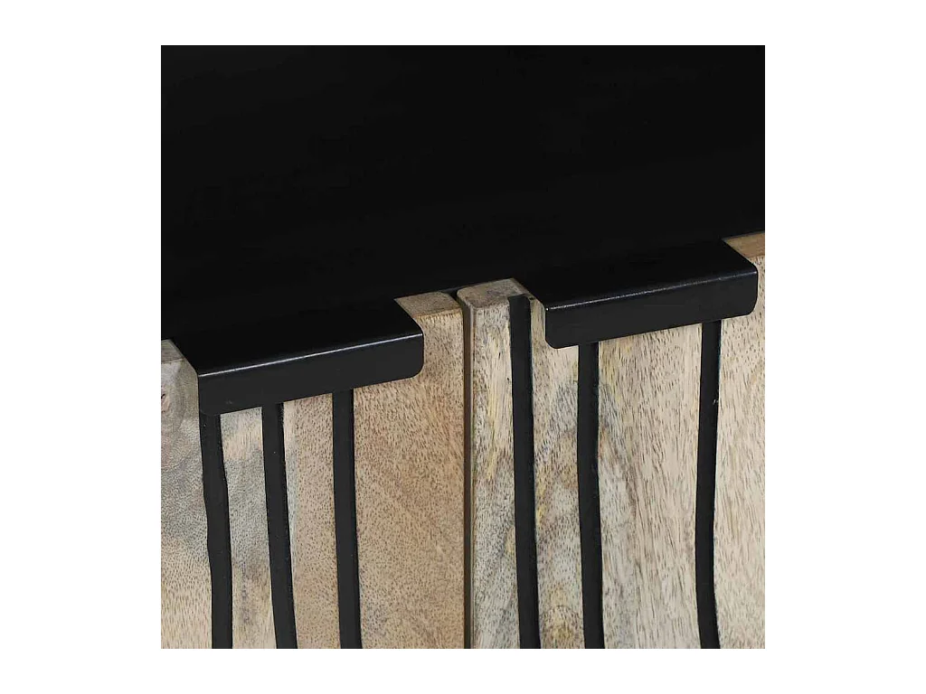 Meubles et étagères de rangement pour médias Blanc et Noir