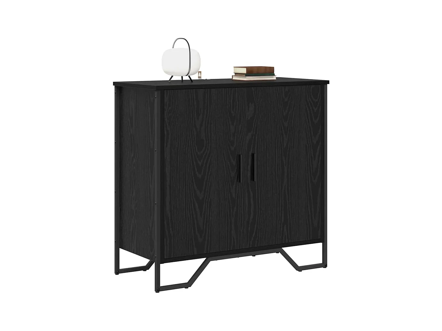 Buffet Chêne noir 78 x 35.5 x 74.5 cm Bois d'ingénierie