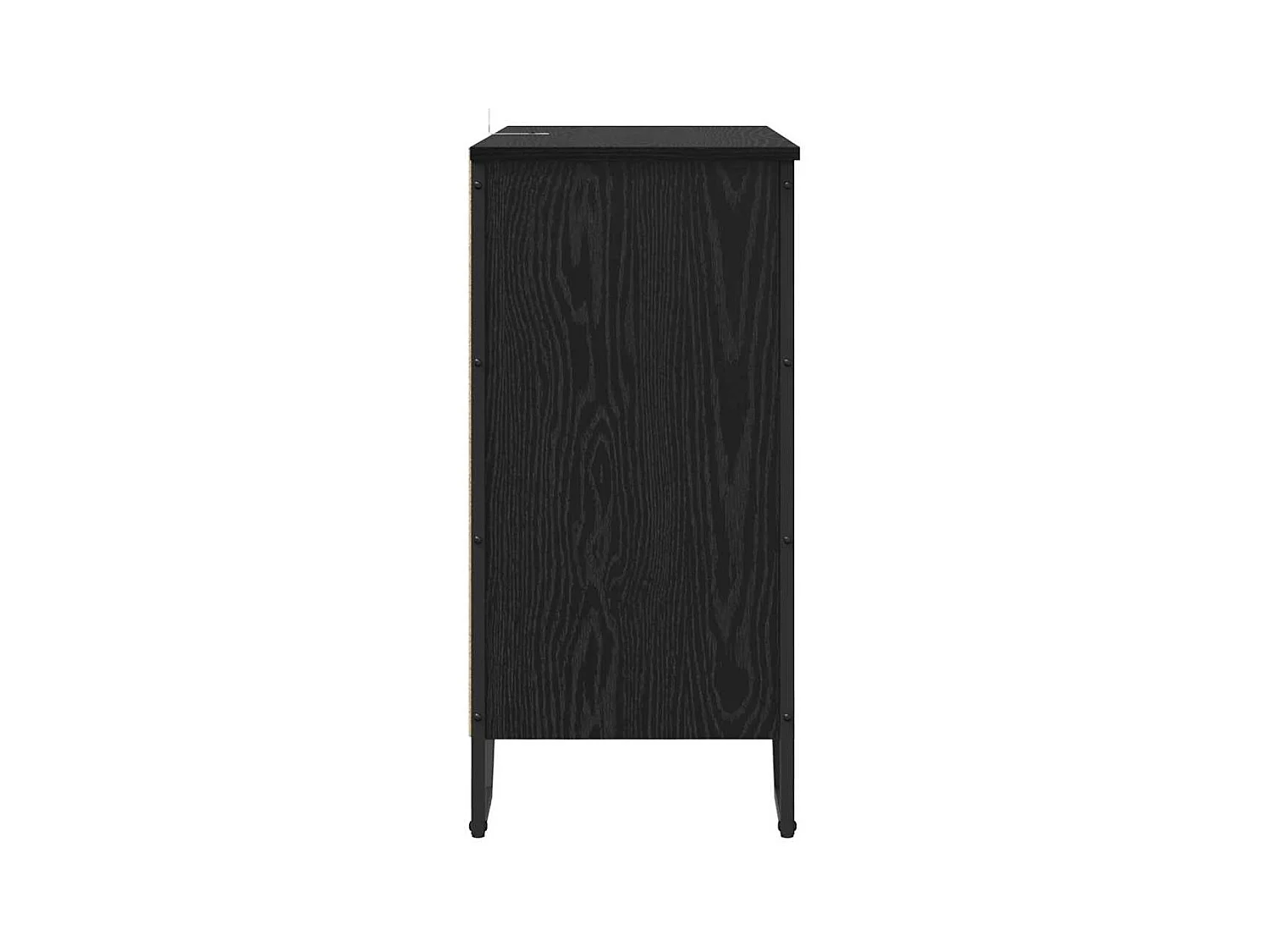 Buffet Chêne noir 78 x 35.5 x 74.5 cm Bois d'ingénierie