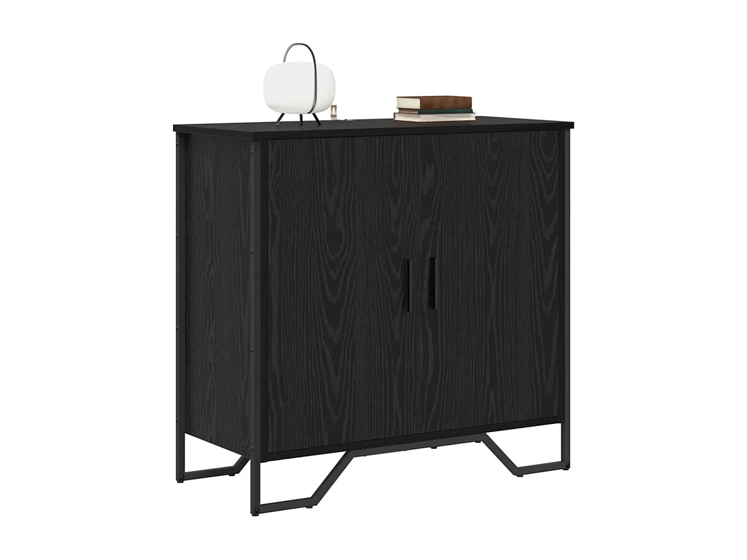 Buffet Chêne noir 78 x 35.5 x 74.5 cm Bois d'ingénierie
