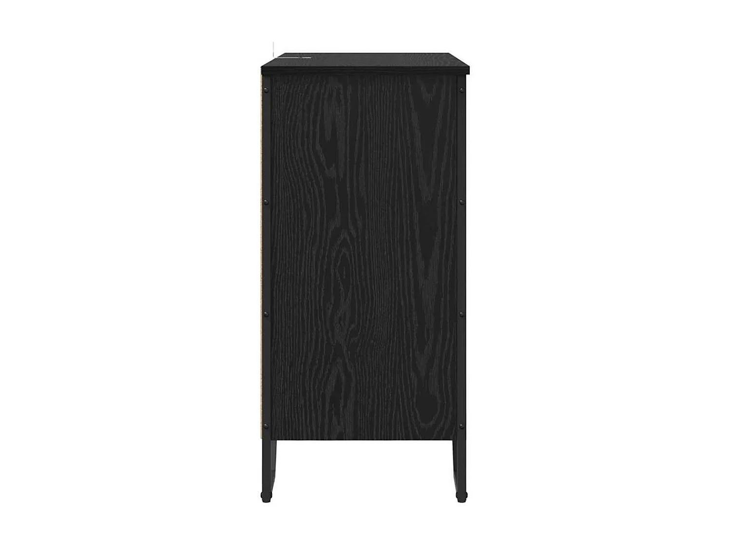 Buffet Chêne noir 78 x 35.5 x 74.5 cm Bois d'ingénierie