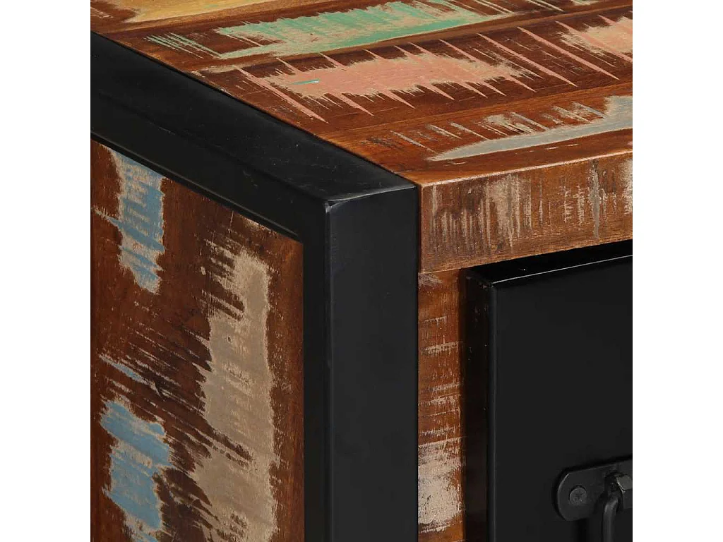 Buffet 50x35x70 cm bois massif de récupération