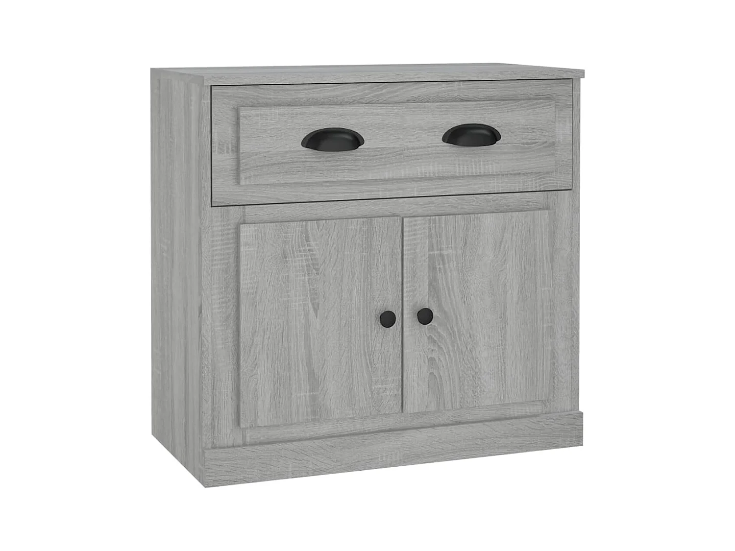 Buffet sonoma gris 70x35,5x67,5 cm bois d'ingénierie