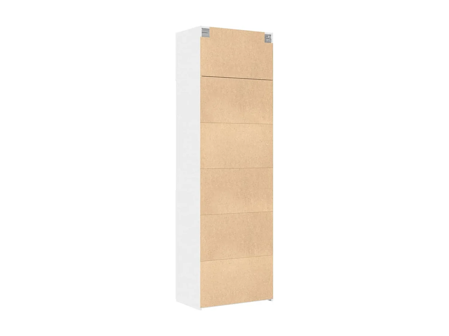 Armoire de rangement blanc 70x42,5x225 cm bois d'ingénierie