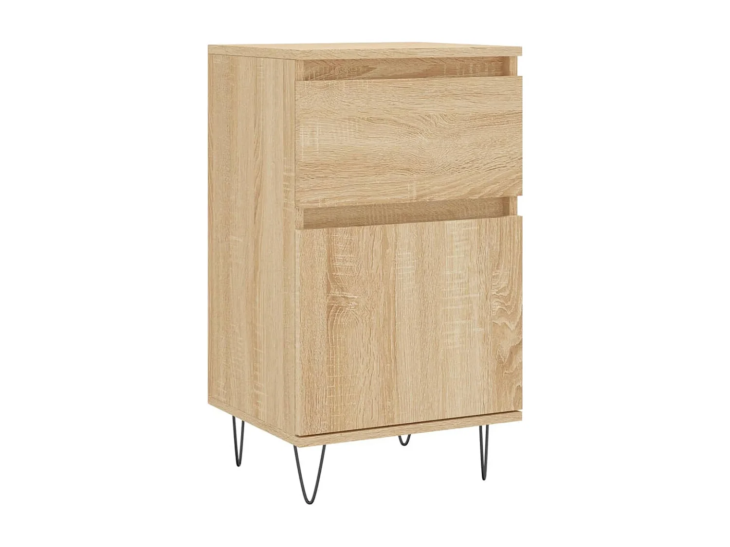 Buffet chêne sonoma 40x35x70 cm bois d'ingénierie