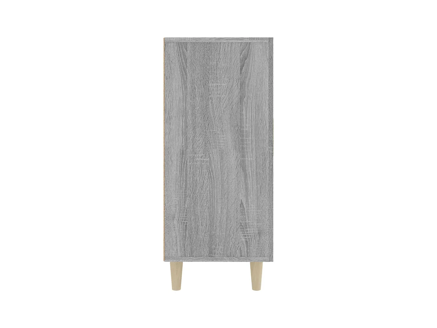 Credenza Sonoma grigia 90x34x80 cm in legno ingegnerizzato