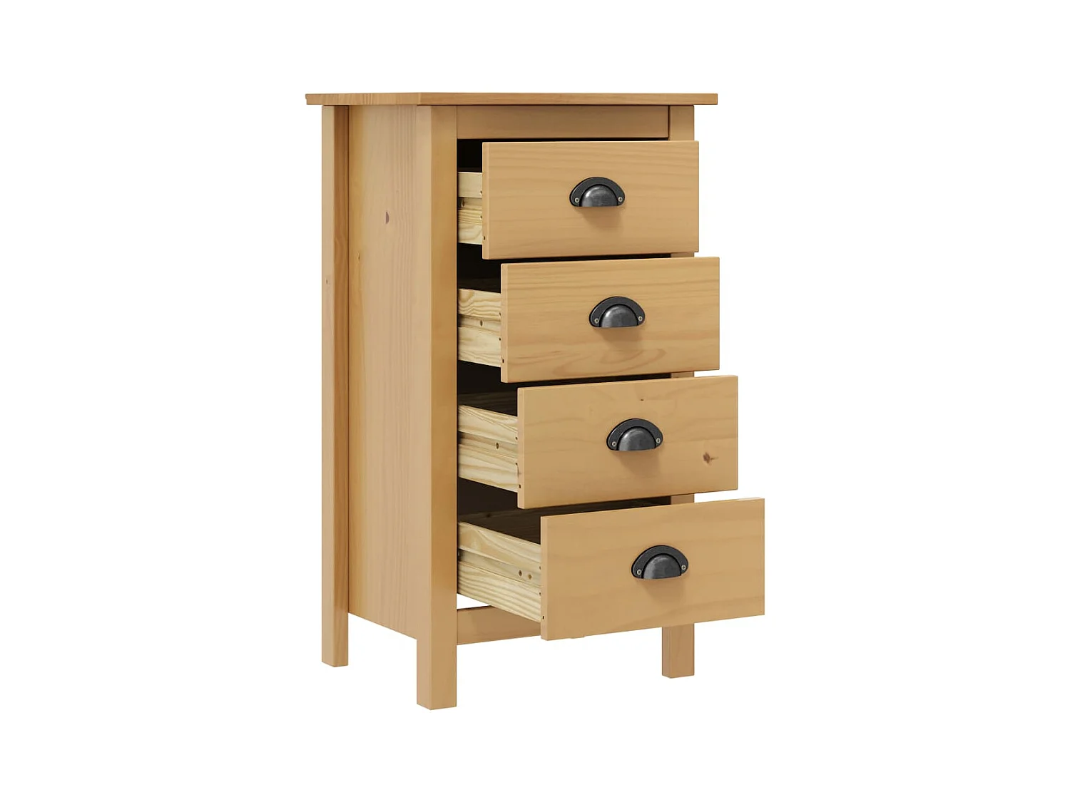 Buffet Hill 46x35x80 cm Bois de pin solide