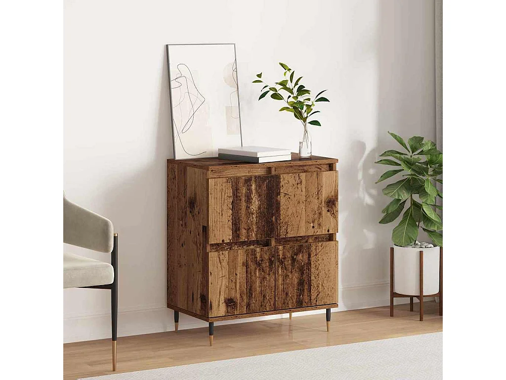 Buffet Marron 60 x 35 x 70 cm Bois d'ingénierie
