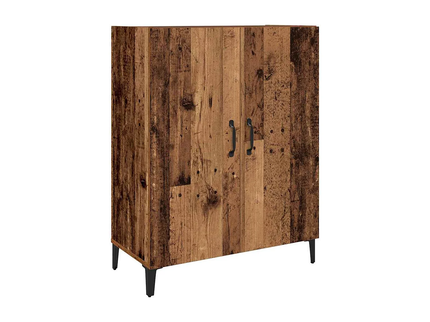 Mobile alto 2 pezzi Legno antico 69,5 x 34 x 180 cm