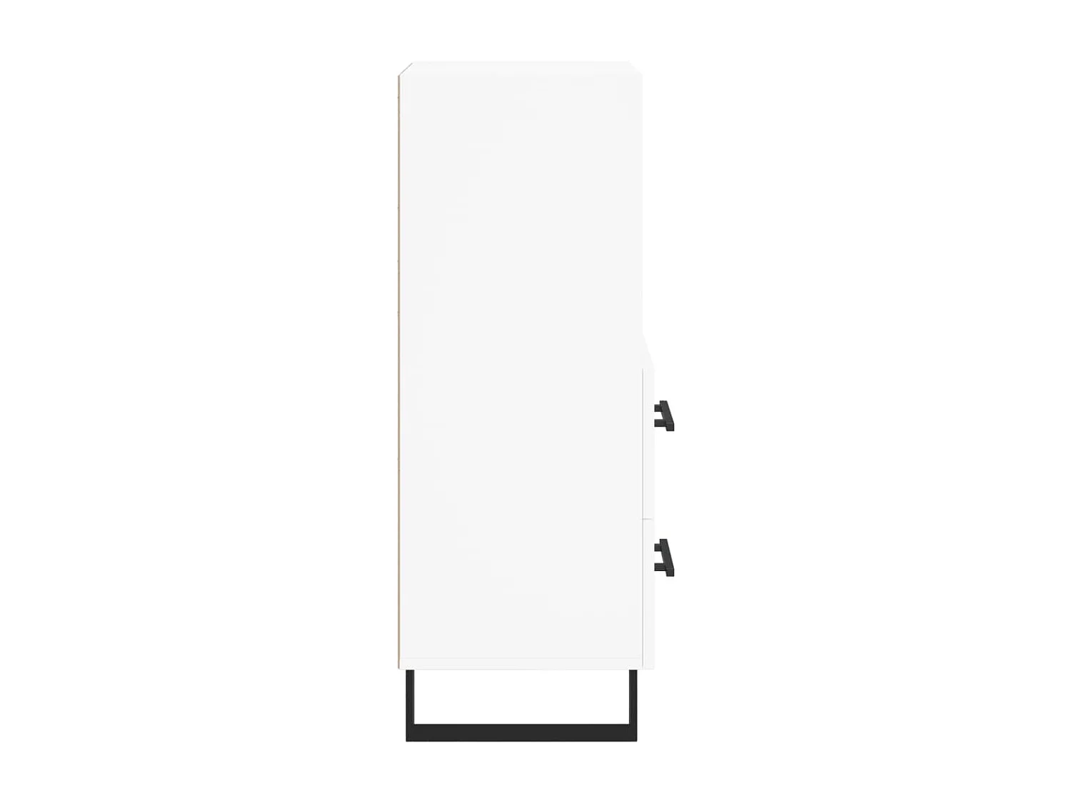 Buffet blanc 34,5x34x90 cm bois d'ingénierie