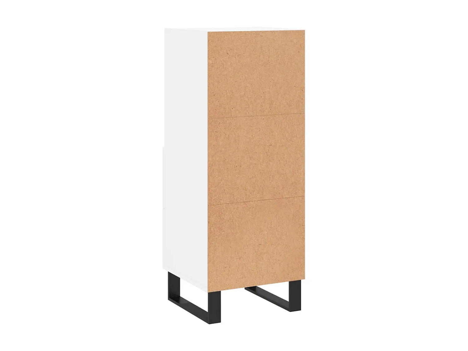 Buffet blanc 34,5x34x90 cm bois d'ingénierie