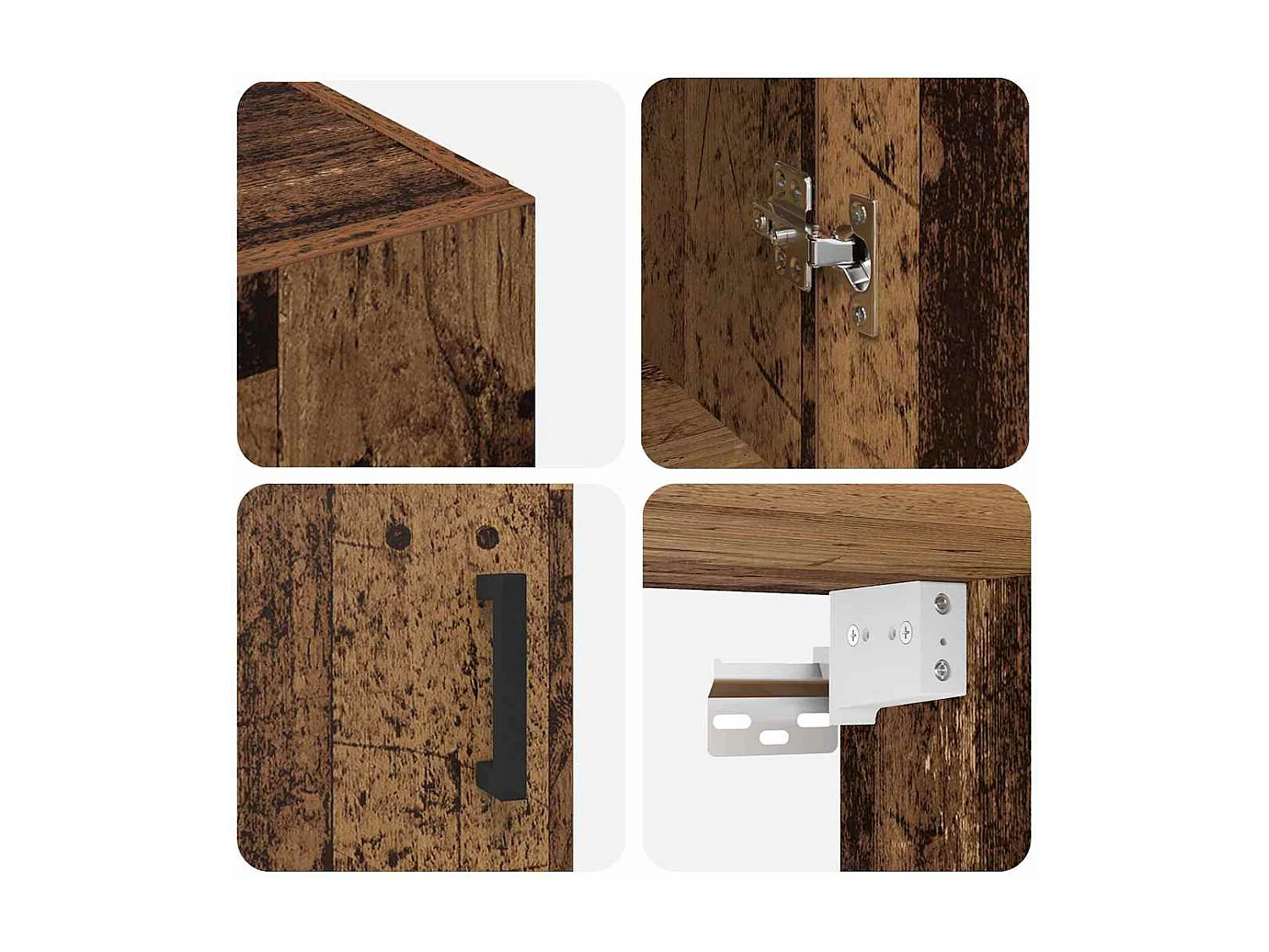 Pensile marrone 69,5 x 34 x 90 cm Legno ingegnerizzato