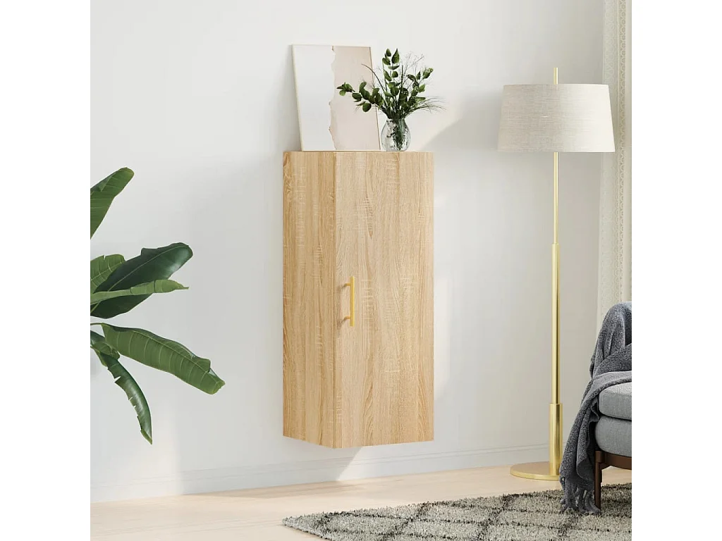 Sonoma eiken wandkast 34,5x34x90 cm